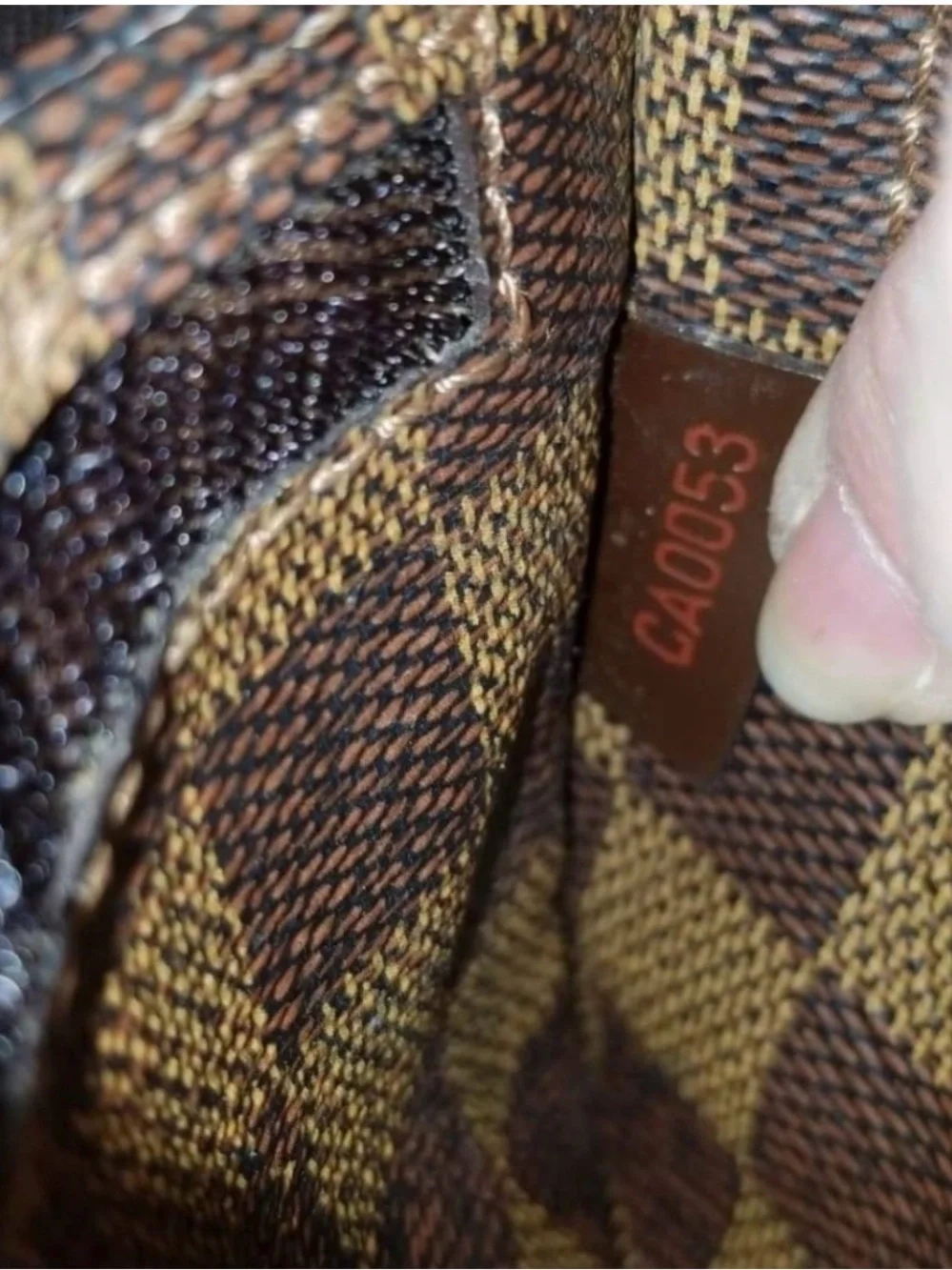 Louis Vuitton Geronimos Damier Ebene
